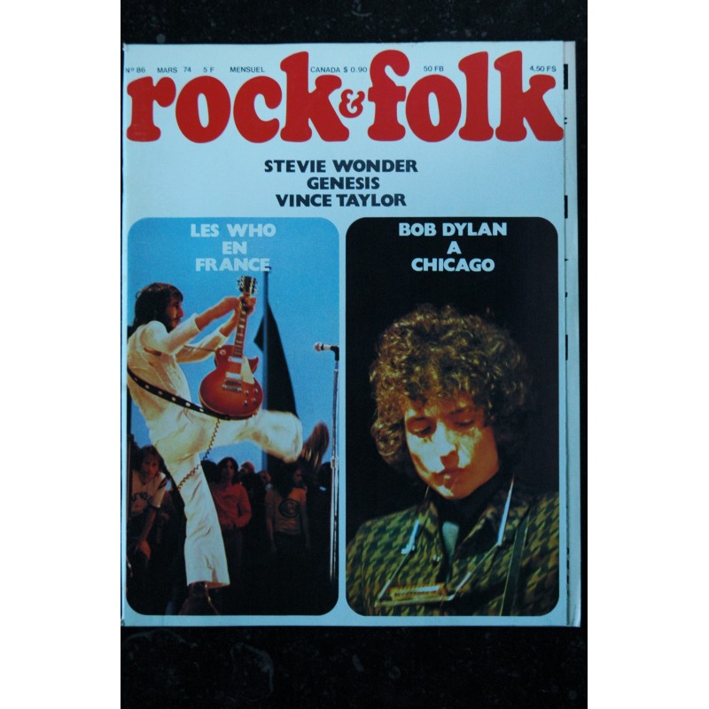 ROCK & FOLK 088  1974 MAI COVER ALVIN LEE ROLLING STONES Maxime Le FORESTIER TRAFFIC + POSTER Bill WYMAN ALICE COOPER