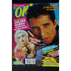 OK ! âge tendre 624 1987 12 David Hallyday ELSA David & Jonathan Vanessa Paradis en POSTER - Madonna SPAGNA Bee Gees