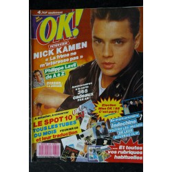 OK ! âge tendre 629 1988 02  Nick Kamen Philippe Lavil Indochine