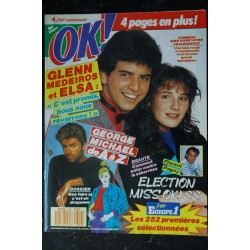OK ! âge tendre 640  1988 04  Glenn Medeiros & Elsa - George Michael - Florent Pagny
