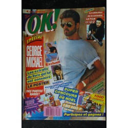 OK ! âge tendre 671  1988 11  Special George Michael avec Poster - le film de U2