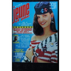 Jeune et Jolie   13   * 1988 06 *  Je ne tombe jamais amoureuse - Glenn Medeiros - Bandanas - Lers nanas de la marine