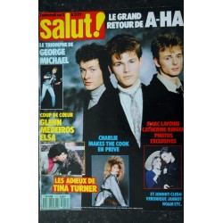 Salut ! 1988 05 -  12  A-HA - George Michael - Glenn Medeiros Elsa Tina Turner Charlie Lavoine Ringer Clegg Jannot