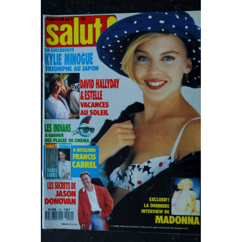 Salut ! 1989 11 -  52 Kilie Minogue - Jeanne Mas - Cindy Lauper
