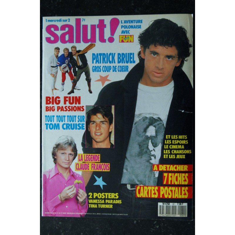 Salut ! 1990 01 -  59  David Hallyday Julien Clerc Marc Lavoine Patricia Kaas Big Fun