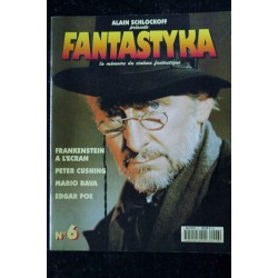 FANTASTYKA n°  6 - 1994 12 -  Frankenstein - Peter Cushing - Mario Bava - Edgar Poe - 68 p.