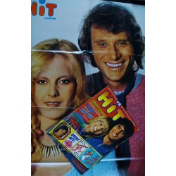 Hit Magazine 14  JOHNNY SYLVIE  STONE  Frédéric FRANCOIS Mireille MATHIEU C. Jerome LENORMAN 1973 03