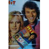 Hit Magazine 14  JOHNNY SYLVIE  STONE  Frédéric FRANCOIS Mireille MATHIEU C. Jerome LENORMAN 1973 03
