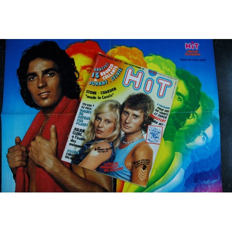 Hit Magazine 19 Johnny Sylvie Stone Charden Jukien Clerc Christian Delagrange   1973 08