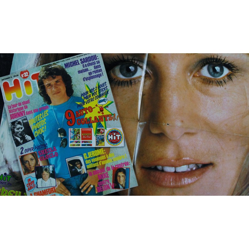Hit Magazine 31  Claude François Sardou Pink Floyd Stone Charden Guichard Mike Brant 1974 08