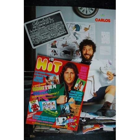 Hit Magazine 33 JOHNNY SYLVIE SHEILA C. JEROME Mike BRANT  1974 10