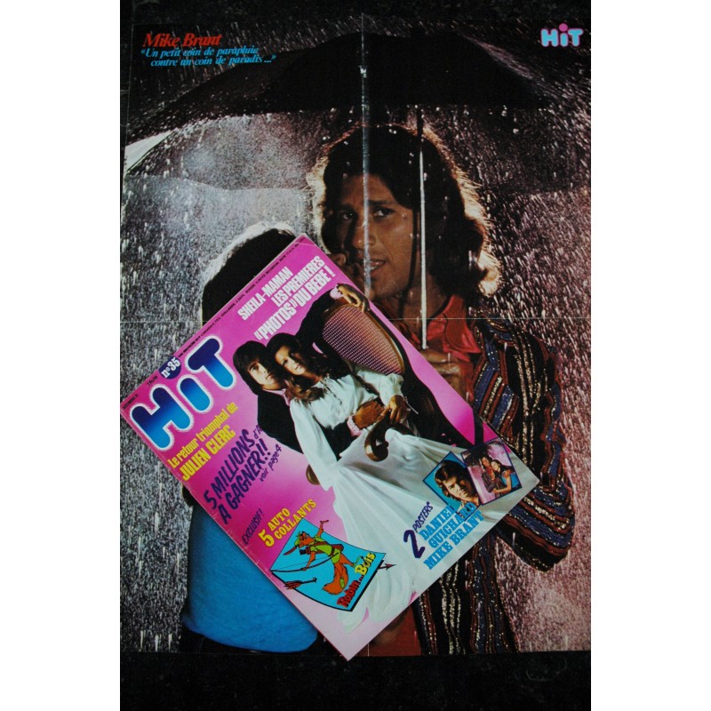 Hit Magazine 34 C. Jerome Patrick Juvet Gerard Lenorman  Mike Brant  1974 11