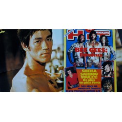 Hit Magazine 73 COLUCHE BEATLES JOHNNY EDDY MITCHELL SYLVIE    1978 02
