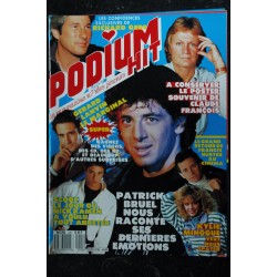 PODIUM HIT 220  1990 05   Patrick BRUEL RICHARD GERE  Gérard LANVIN Claude FRANCOIS