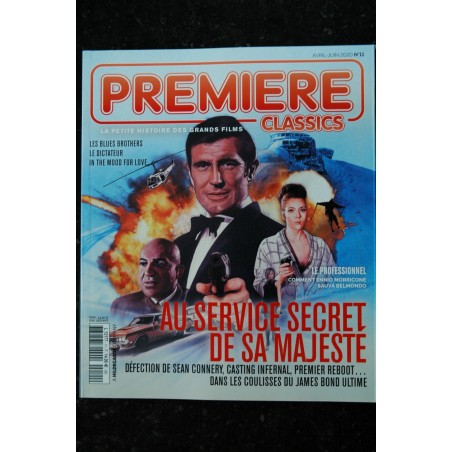 PREMIERE CLASSICS 13 2020 JEAN-PAUL BELMONDO FLIC OU VOYOU LE JOUR LE PLUS LONG CRUSADE ARNOLD SCHWARZENEGGER