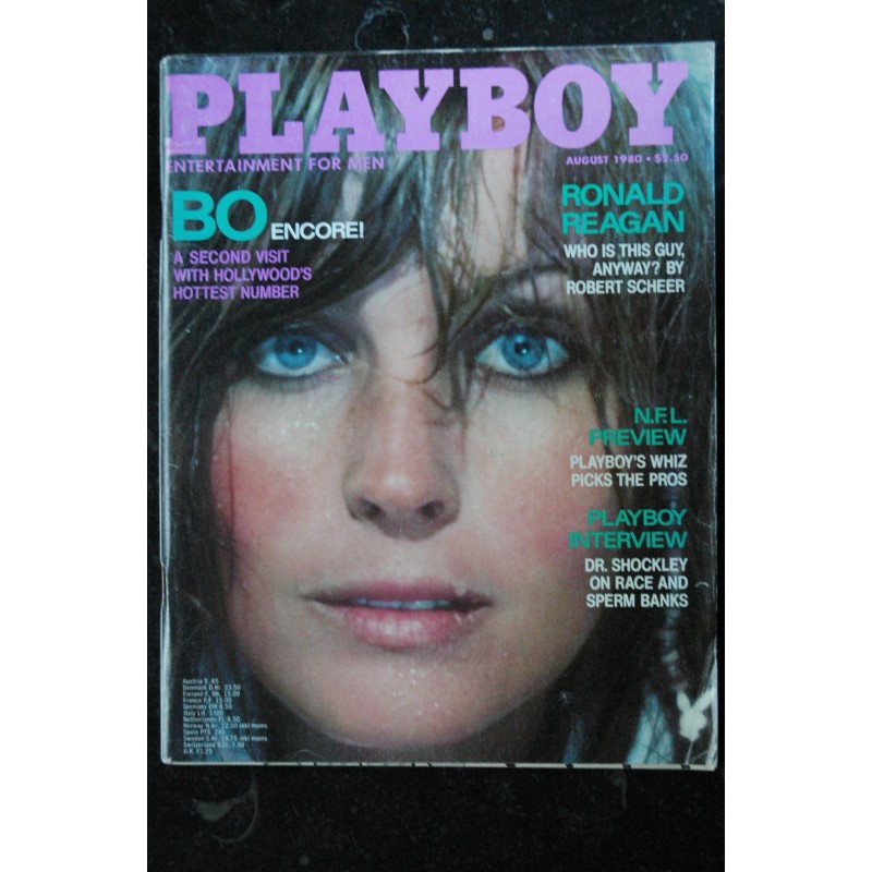 PLAYBOY US 1980 08 BO DEREK