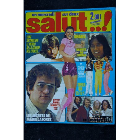 Salut ! 031 9 au 22 nov 1977 SHEILA Eddy Mitchell Shake ABBA Sylvie Mick Jagger M Laforet