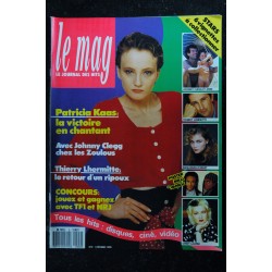 LE MAG 12 1990 COVER DEPECHE MODE + POSTER JOHN TRAVOLTA MADONNA SANDRA new kids on the block