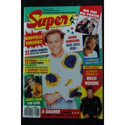 SUPER N° 28 JUILLET 1990 COVER MADONNA FATALE NEW KIDS ON THE BLOCK  MICHAEL JACKSON + POSTERS GEANT BROS FLORENT PAGNY