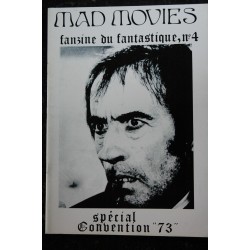 Ciné Fantastique MAD MOVIES  n°  4  1973 03 -  Fac-Similé -  Spécial Convention 73 31 films - Chris Lee I monster