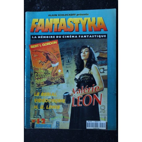 FANTASTYKA n° 12 - 1997 03 - Valérie LEON - Bert I. Gordon - H.G. Lewis - 68 p. FANTASTYKA n° 12 - 1997 03 - Valérie LEON - Bert I. Gordon - H.G. Lewis - 68 p.