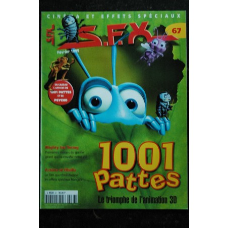 SFX 67 1001 Pattes - Mighty Joe Young - Astérix et Obélix + Affiches - 56 pages - 1999 02 SFX 67 1001 Pattes - Mighty Joe Young - Astérix et Obélix + Affiches - 56 pages - 1999 02