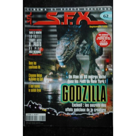 SFX 59 X-FILES - Godzilla - La Mutante 2 - Armageddon + Affiches - 48 pages - 1998 06 SFX 59 X-FILES - Godzilla - La Mutante 2 - Armageddon + Affiches - 48 pages - 1998 06