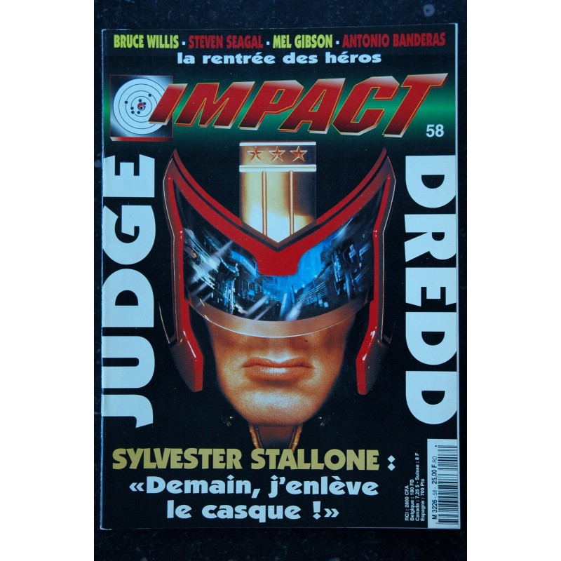MAD MOVIES IMPACT 95/57 Sharon STONE Bruce WILLIS  BATMAN FOREVER DIE HARD 3 MORT OU VIF