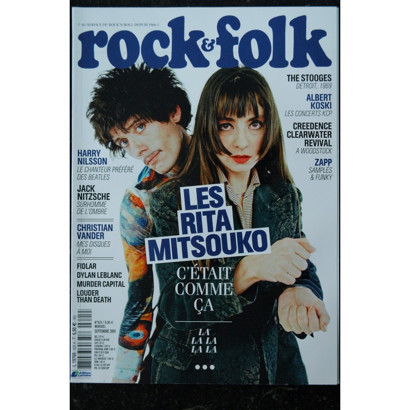 ROCK & FOLK 590 COVER DAVID BOWIE BEATLES ZAPPA PIXIES RAMONES PET SOUNDS SLAVES JIM DIAMOND STONES MONO