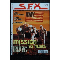 SFX  82  - Mission to Mars - Brian de Palma - Taxi 2 - David Koepp    + Affiches - 52 pages - 2000 05