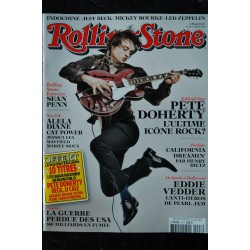 ROLLING STONE 9 AVRIL 2009 COVER ALAIN BASHUNG U2 KURT COBAIN DEPECHE MODE METALLICA LEONARD COHEN