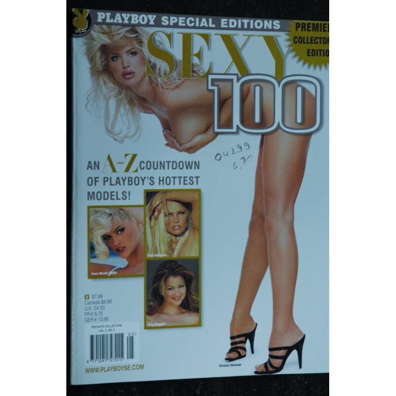 PLAYBOY'S SEXY 100 2003 VICTORIA SILVSTEDT PAMELA ANDERSON ANNA NICOLE SMITH ALLEY BAGGETT PATRICIA FORD AMY MILLER