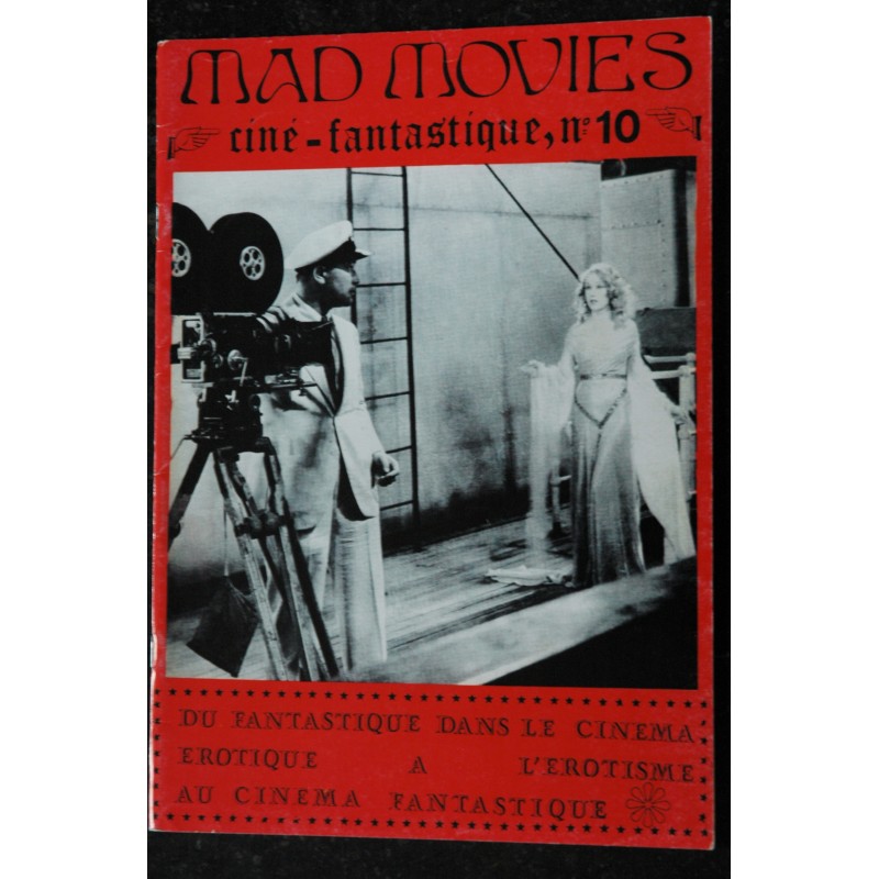Ciné Fantastique MAD MOVIES  n° 10 1975 03  Fac-Similé - Du fantastique à l'érotisme de l'érotisme au fantastique