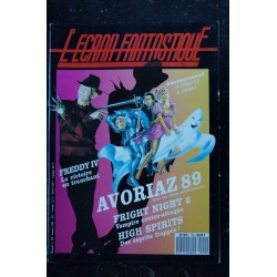 L'écran fantastique n°100 JANVIER 1989 FREDDY IV HIGH SPIRITS INTERVIEW TOMMY LEE WALLACE VAMLPIRES AVORIA 89