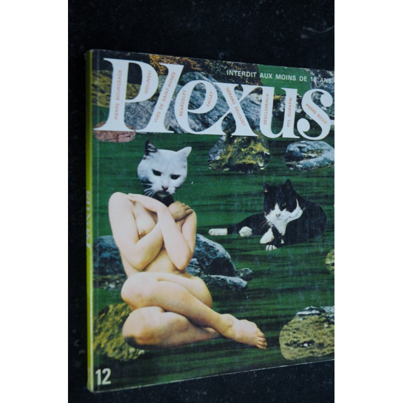 PLEXUS 12 GERARD DEUQUET G. GACHET EROTISME PHOTO MASSAL MARIE-FRANCE BOYER NUE