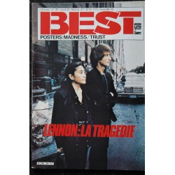 BEST 150 JANVIER 1981 MADNESS TRUST TRAGEDIE LENNON BEST SHOTS + POSTERS MADNESS TRUST