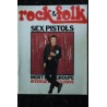ROCK & FOLK 134 MARS 1978 COVER JOHNNY ROTTEN PISTOLS INTERVIEW MORT DU GROUPE
