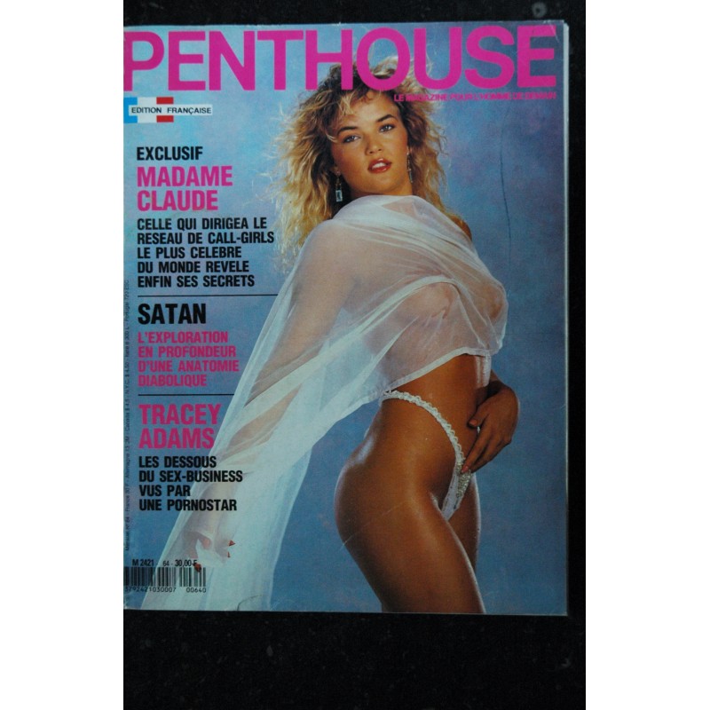 PENTHOUSE 064 MAI 1990 JACQUELINE WINFIELD BRUNO FABBRIS CLICHE INDISCRET MILLER CORPS PIERRE TRACEY ADAMS