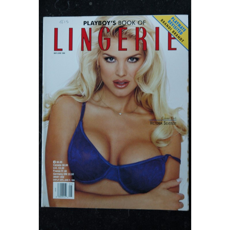 PLAYBOY'S LINGERIE 1999 05 MAY/JUNE VICTORIA SILVSTEDT LAYLA ROBERTS ALLEY BAGGETT