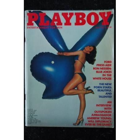 PLAYBOY Us 1977 07 INTERVIEW ANDREW YOUNG THE NEW GIRLS OF  SANDRA THEODORE  Pamela Serpe