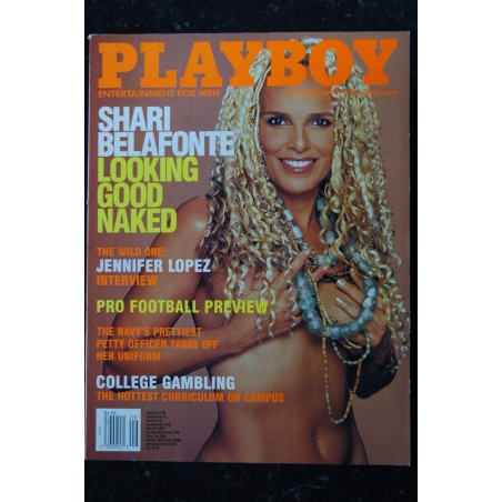 PLAYBOY US 2000 09 SHARI BELAFONTE JENNIFER LOPEZ SHERRY LYNNE WHITE KERRISSA FARE