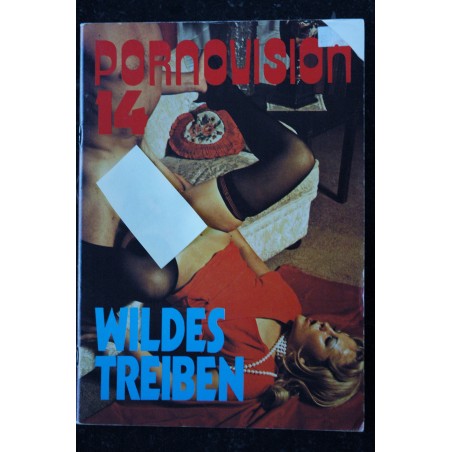 PORNOVISION 14 WILDES TREIBEN Roman Photo COULEURS Adult ONLY