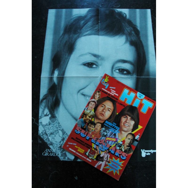 Hit Magazine 53  1976 06 Patrick  JUVET Les Rubettes Cassius CLAY + POSTERS ANNIE GIRARDOT LES VERTS ABBA
