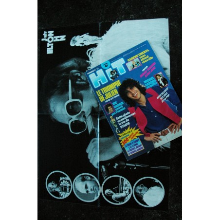 Hit Magazine 62 1977 02 Julien Clerc Charlots Sylvie VARTAN Christophe Lavil Carène Cheryl + POSTERS ELTON JOHN ROBERT REDFORD