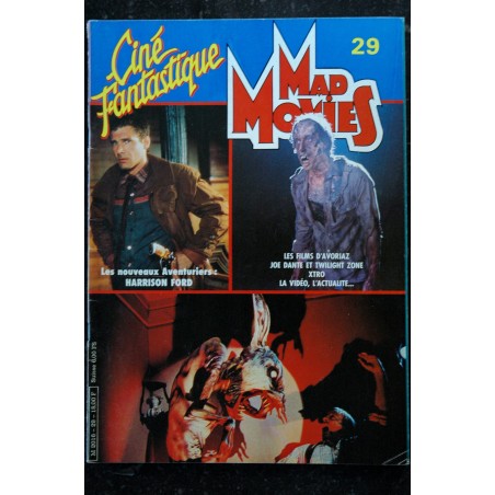 Ciné Fantastique MAD MOVIES  n° 30  * 1984 *  LES MAQUILLAGES AU CINEMA  Phantom of the paradise