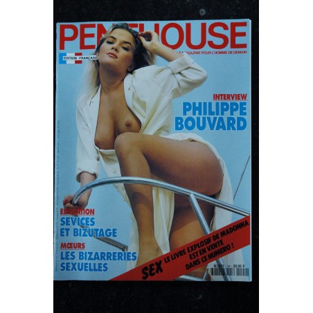 PENTHOUSE 092  CELINE du film l'Amant  Henry Chapier  Roger Peyrefitte AMY LYNN  BEATRICE VALLE