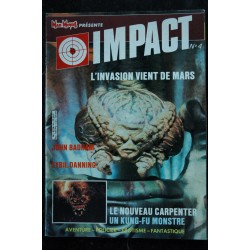 MAD MOVIES IMPACT 1 JANVIER 1986 ROCKY IV SYLVESTER STALLONE COMMANDO ARNOLD SCHWARZENEGGER