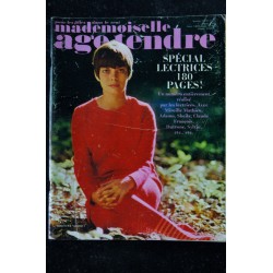 mademoiselle age tendre n°  25 1966 11 Cover Mireille Mathieu Adamo Sheila Claude François Dutronc Sylvie