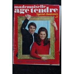 mademoiselle age tendre n°  31  1967 05 Cover Sheila & Adamo France Gall Mireille Mathieu Chantal Goya