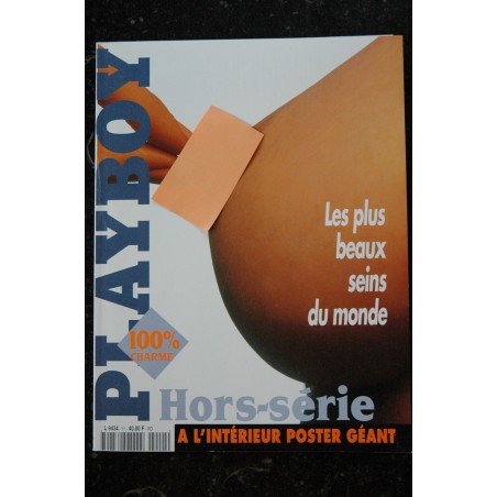 PLAYBOY HS 11  LES PLUS BEAUX SEINS DU MONDE 100% CHARME PHOTO EROTIC CHIC 1998